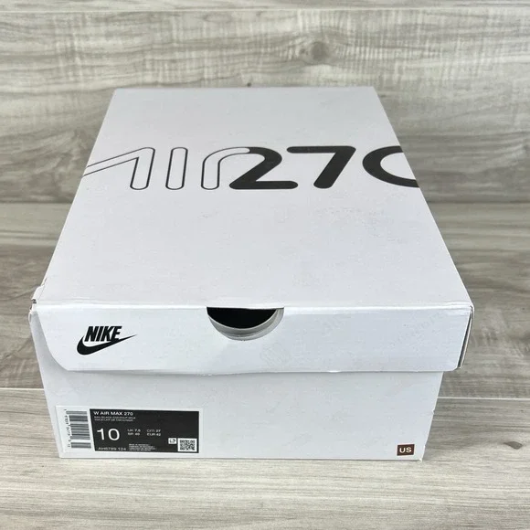 Nike Air Max 270 Sail Black Coconut Milk New DS AH6789-124 Womens Size 10 - Picture 10 of 11